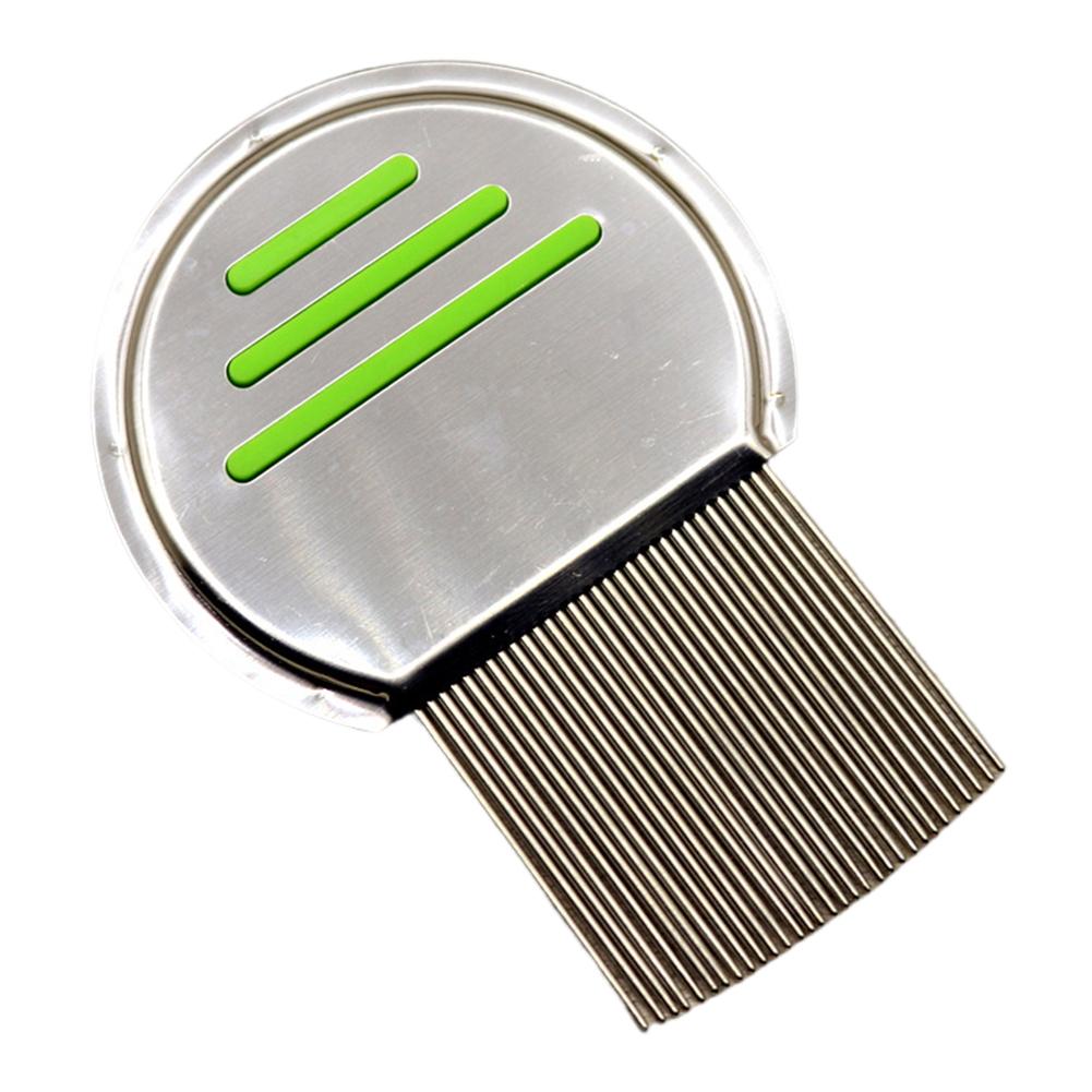 1/2 шт., расческа из нержавеющей стали от блох, расчески от вшей и вшей, расчески от гнид, расчески от блох для собак и кошек, расческа с резьбой, зуб для груминга