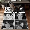 The Cure Band Portraits Floor Mat for Living Room, Game Rooms, Office, Bedroom, Office Floor Mat Playful Design, Christmas fan gifts