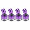 Jimdary Body Shell Mount Column, Body Mount, Magnetic Shell Post for RC Car SCX10 4WD 1:10 Electric RC Car (Purple)