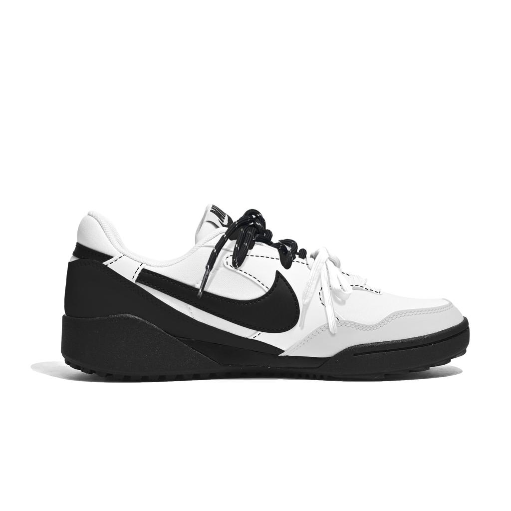 Nike Terra Manta Height Increasing Lightweight Breathable Low top Skateboard Shoes Unisex Black White HQ4502-100(Team2165-)