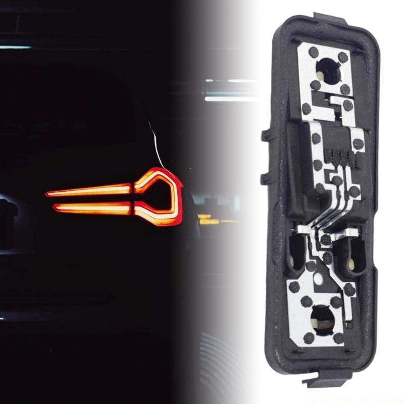 J0MA Car Tail Light Circuit Board Replacement Bulb Socket Rear Taillight Base Auto Accessories Easy Installation 63217288198