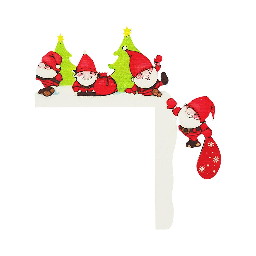 Новый рождественский декор для дверных топперов, HD-топпер, украшения для угловых знаков верхней дверной рамы, настенные поделки для украшения рождественской вечеринки