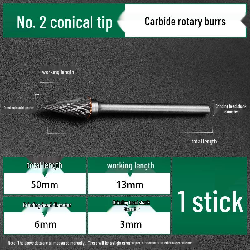 Mei NIT Tungsten Carbide Ball Head Rotary File Milling Cutter Grinder for Metal Chamfering