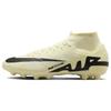 Футбольные бутсы для мужчин Nike Air Zoom Mercurial Superfly 9 Academy AG Lemonade Black DJ5622-700