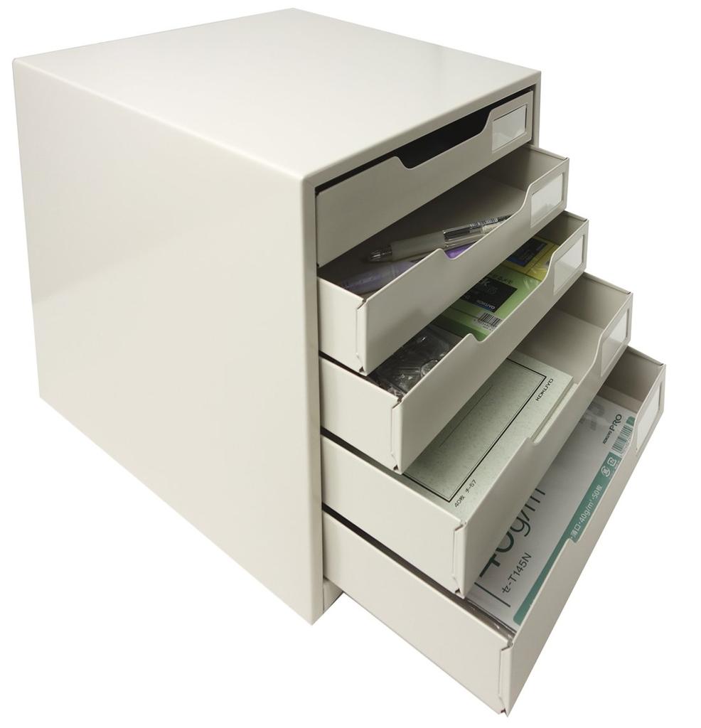 KOKUYO ящик для писем стальной А4 вертикальный одинарный ящик 5 ярусов светло-серый LC-5M