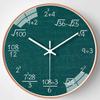 Creative Formula Wall Clock Beautiful Quiet Environmental Protection Material Suitable for Bedroom Living Room To Send Friends