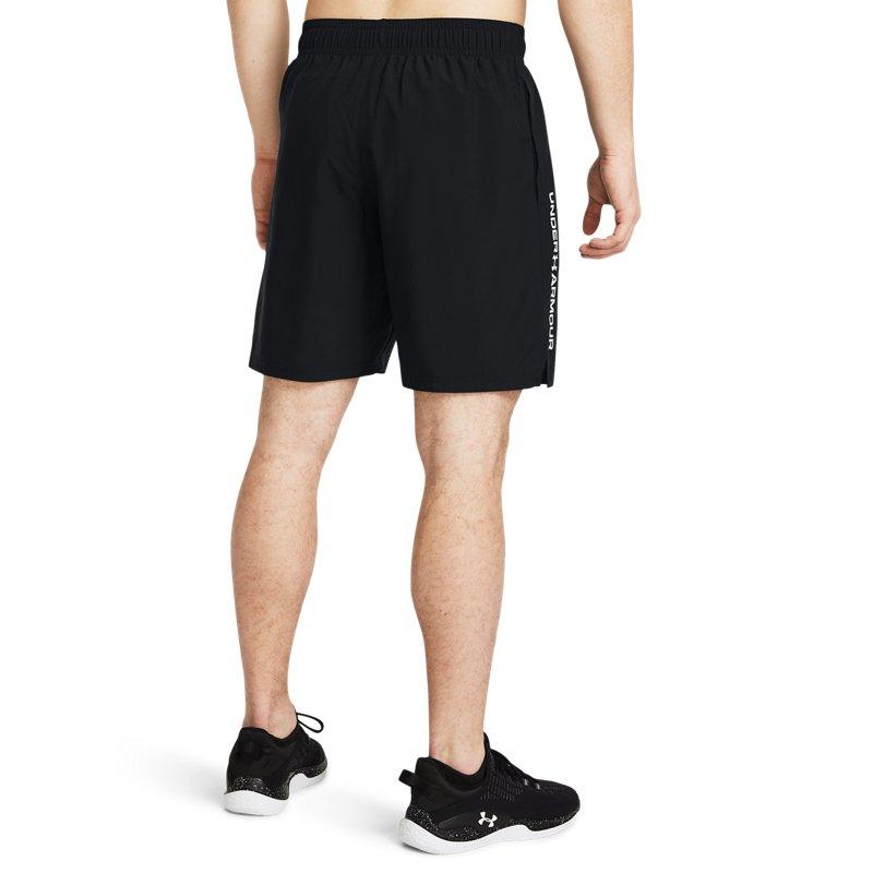 Under Armour Ua Tech™ Письменный принт Тканые повседневные шорты Мужские шорты Черные 1383356-001
