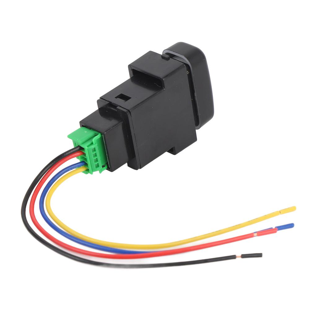 4-контактный кнопочный переключатель 12 В со светодиодной подсветкой для противотуманной фары, ДХО, светодиодной панели