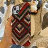 Чехол-книжка с полосатой тканью, мягкий чехол Capa для телефона Xiaomi Redmi Note 14 4G 14 Pro Plus 5G