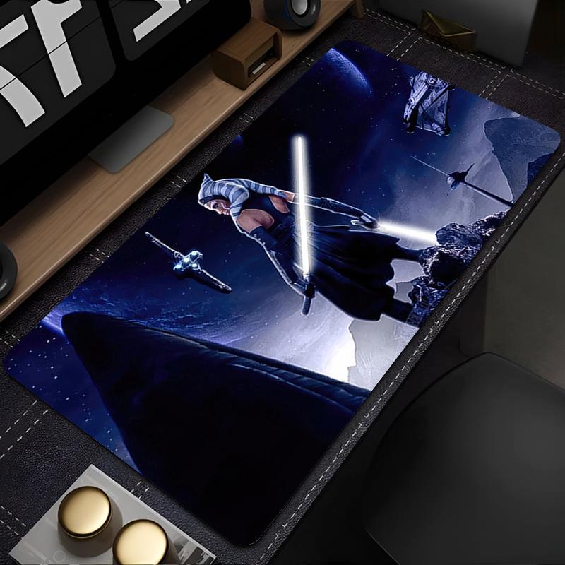Star Wars Ahsoka Tano Anime Mouse Pad Gamer Keyboard Pad Desk Mouse Mat Carpet Rubber Tapis Souris Gaming Notbook PC Mousepad