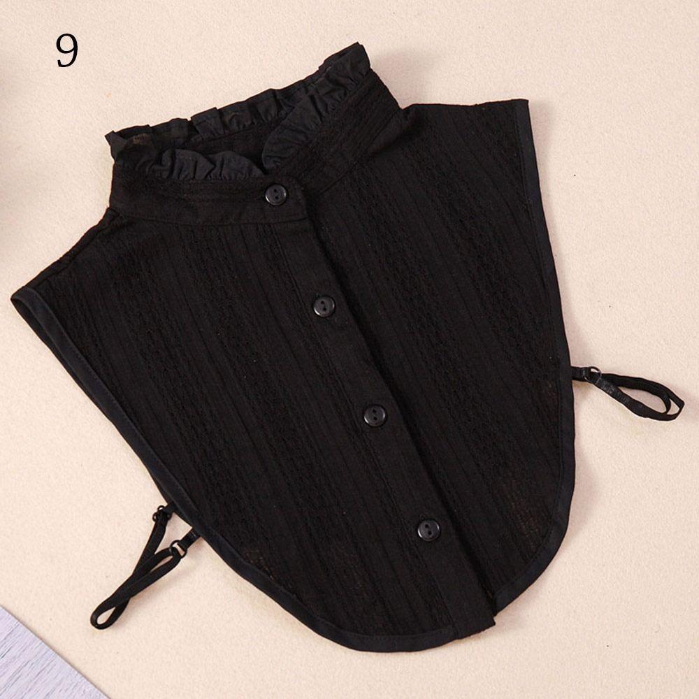 Fashion Classic Cotton Shirt Fake Collar Blouse False Collar Clothes Accessories Lapel
