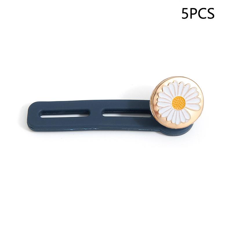 5Pcs Pants Extender Buttons Flexible Waist Extenders Jeans Pants Pregnancy Trousers Skirt Lengthen Adjustable Waist Button