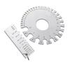 Round Wire Cable Thickness Gauges with Double Side Scale Wire Diameter Measuring Tool for Accurate Sheet Metal Measurement