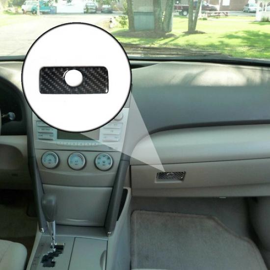 Накладка на ручку перчаточного ящика из углеродного волокна для Toyota Camry 2007-2011
