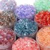 750 шт. хрустальные стеклянные бусины иллюзорный градиент сахарные рассыпчатые бусины для самостоятельного изготовления ожерелья браслета ювелирных изделий