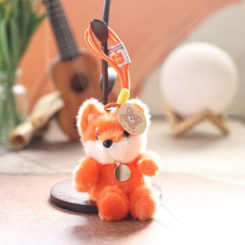 Raccoon Plush Toy Keychain With Soft Cotton Filling For Kids And Adults