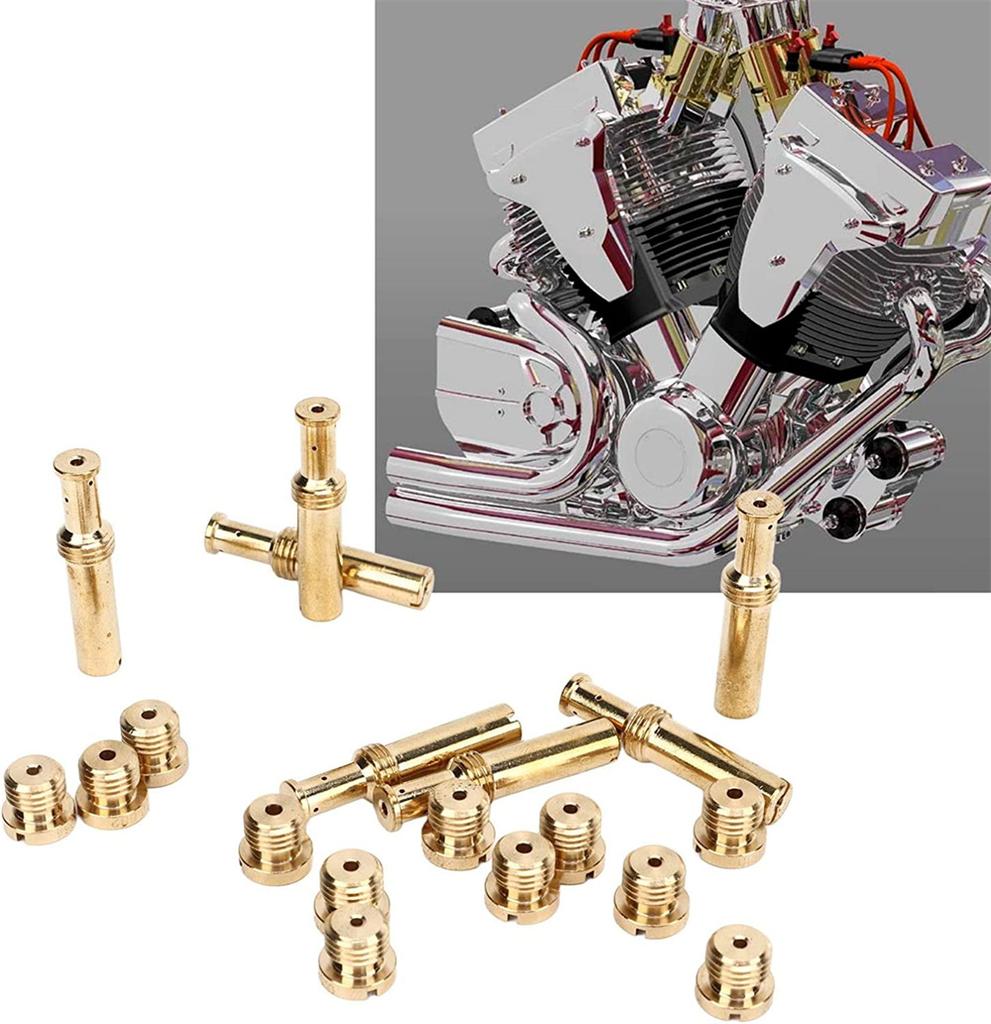 1 комплект жиклеров главного и промежуточного контура карбюратора, медный карбюратор 35-0995, подходит для S&S B E G