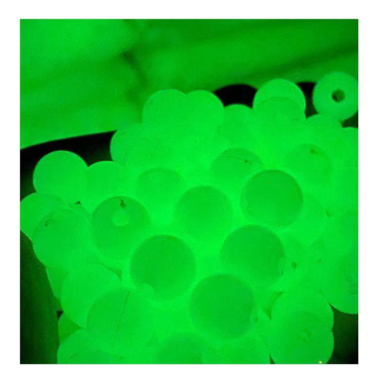 Флуоресцентные рыболовные оснастки с светящимися бусинами