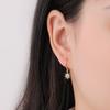 Серьги-кольца из стерлингового серебра 925 пробы для женщин, ювелирные изделия, аксессуары, винтажные золотые изящные винтажные серьги, милый подарок