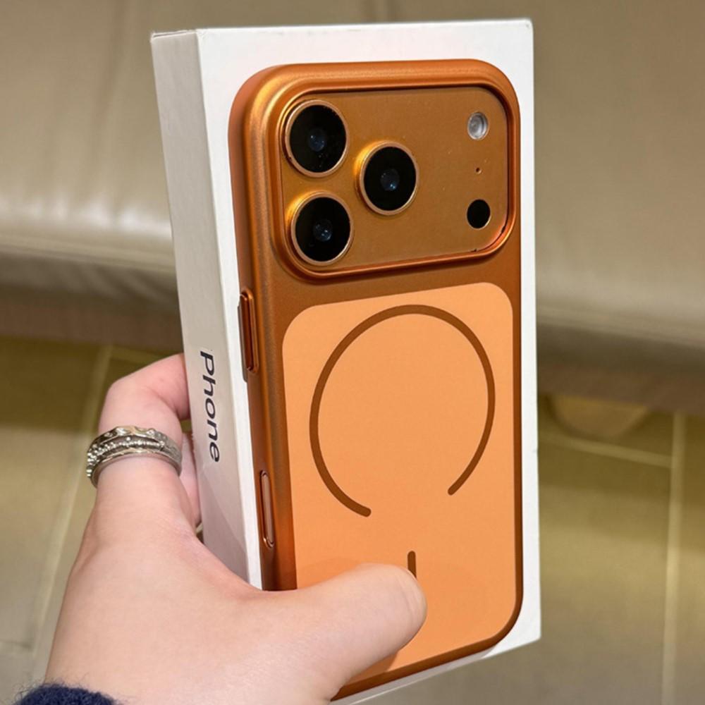 AG Матовый Ультратонкий Для Чехла с Зарядкой MagSafe для 17 Air 16 15 14 Plus 13 Pro Max Магнитный Жесткий Ударопрочный Чехол