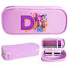 Kpop Demon Hunter Children Pencil Box Cartoon letter Student School Supplies Stationery Kids Penbag Pencilcase Kawaii Boys Gift
