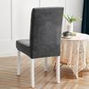 Waterproof Chair Covers For Dining Room Thick Fabric Jacquard Chair Slipcover Protector Washable Banquet Seat Cover For Hotel