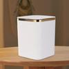 Компактная настольная мусорная корзина с крышкой для домашнего офиса