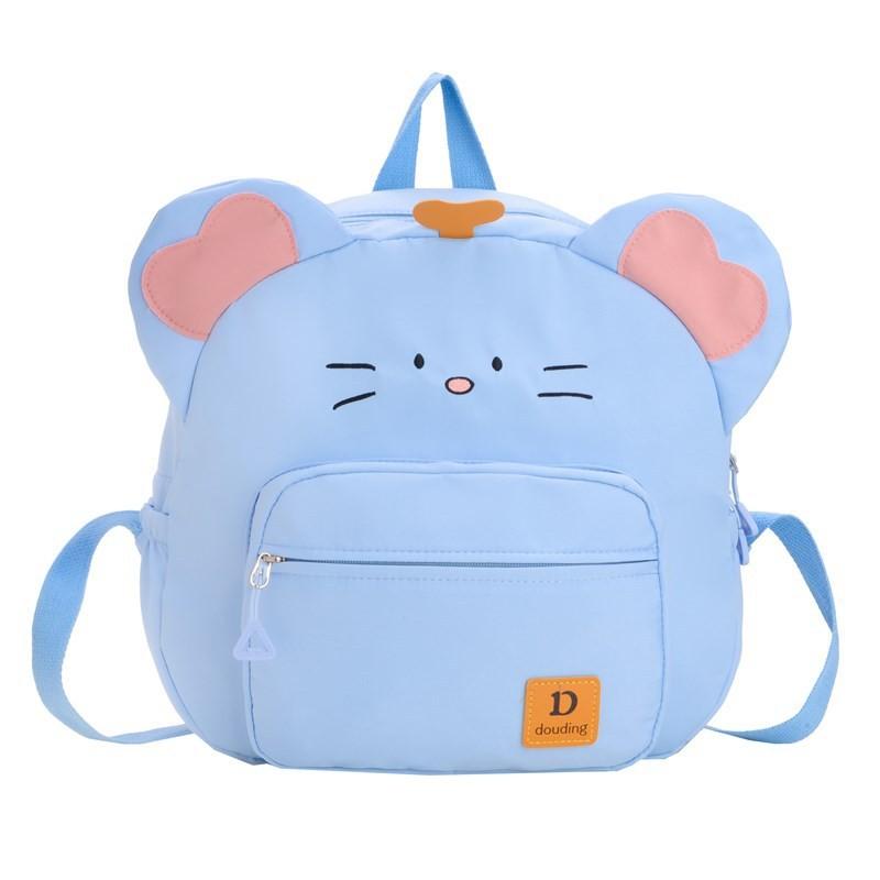 Charming And Fun Cat Themed Backpack For Boys And Girls Stylish School Bag In Blue Pink Yellow