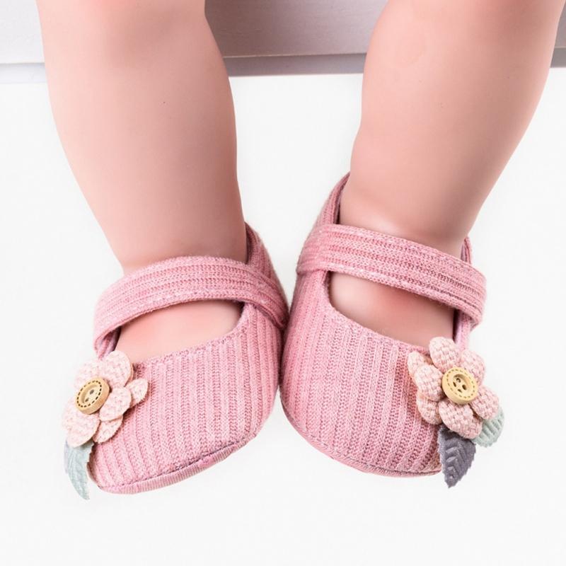 Baby Girl Breathable Flower Design Anti-Slip Casual Sneakers
