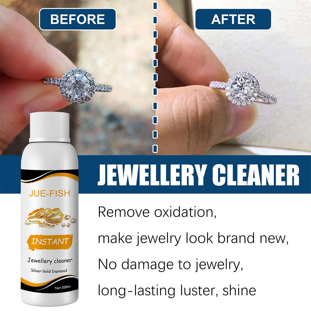 Jewellery Cleaning Solution Fluid for Ultrasonic Machine Cleaner Use Liquid To Clean Gold Silver Watches Diamonds