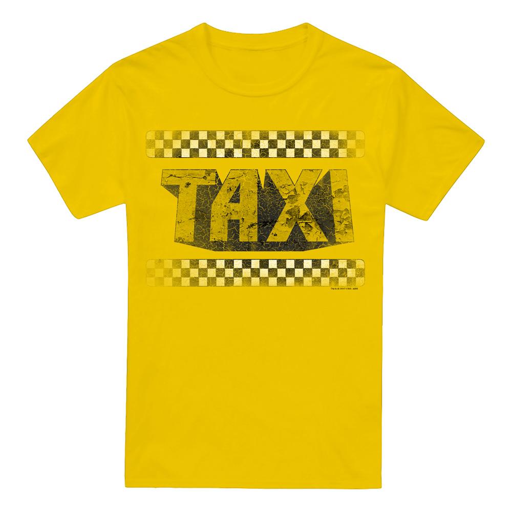 Футболка мужская с надписью «TAXI Run Down»