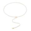 Pearl Waistband White Waist Chain All-Match Pearl Pendant Belt For Women