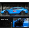 1/36 Porsche Taycan Turbo S Cross Turismo Модель спортивного автомобиля из сплава Литой металл Гоночные автомобили Модель автомобиля Звук Свет Детская игрушка Подарок