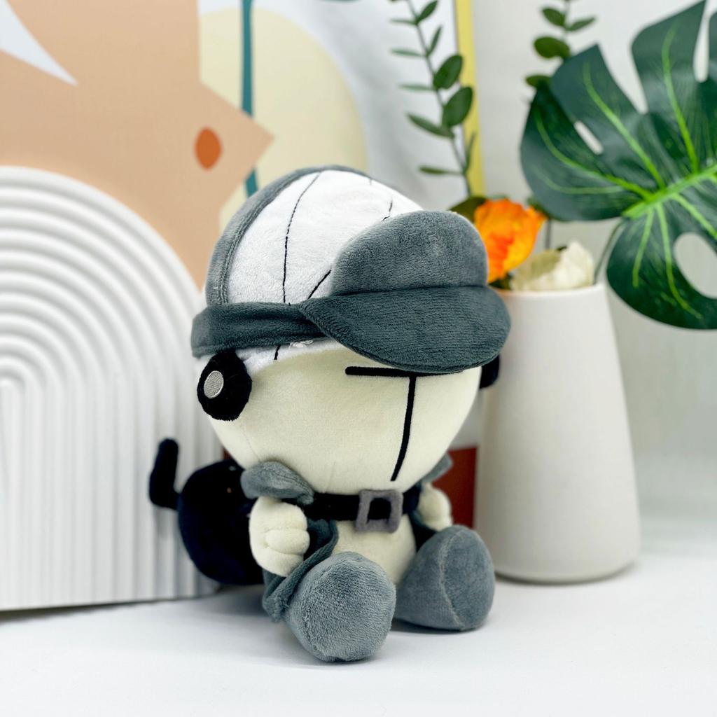 Madness Combat Hank Wimbleton Plush Doll Cute Cartoon Sanford Deimos Plush Toy Soft Stuffed Christmas Birthday Gift