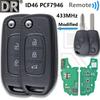 BGO1 Отличный Модифицированный Чип ID46 PCF7946 433 МГц Автомобильный Пульт Дистанционного Управления Ключ Для Renault Logan Master Twingo Clio Kangoo Modus Traffic Dacia