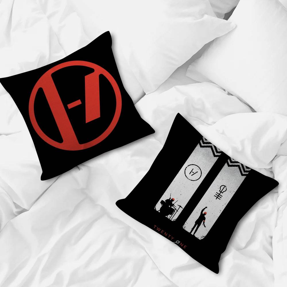 Band T-Twenty One Pilots Pillow Anime Pillow Sofa Bed Head Pillow Cover Cushion Cover Fashion