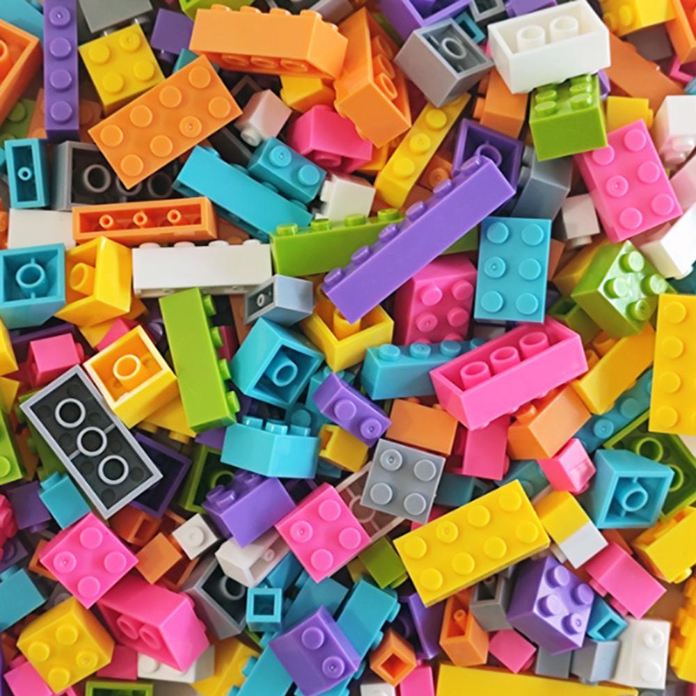 120/240 шт. Строительные блоки, набор, классические кирпичи, сортированные по цвету, блочная пластина, творческая игрушка, совместимая с Legoeds