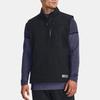 Under Armour Жилет UA Microfleece Maxx Vest, однотонный, на молнии, с воротником-стойкой, мужской, черный 1379918001