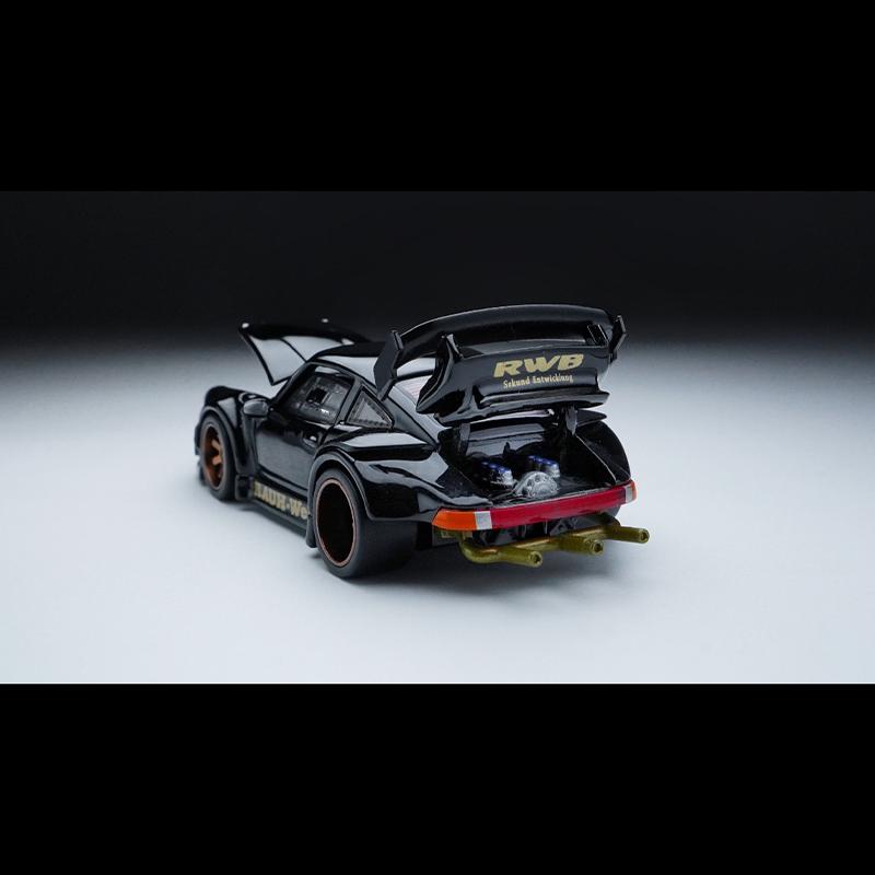 FG 1:64 RWB 930 Четырехдверное Открытие Сплав Автомобиль Статический Литье под Давлением Коллекция Транспортных Средств Модель Автомобиля Игрушка