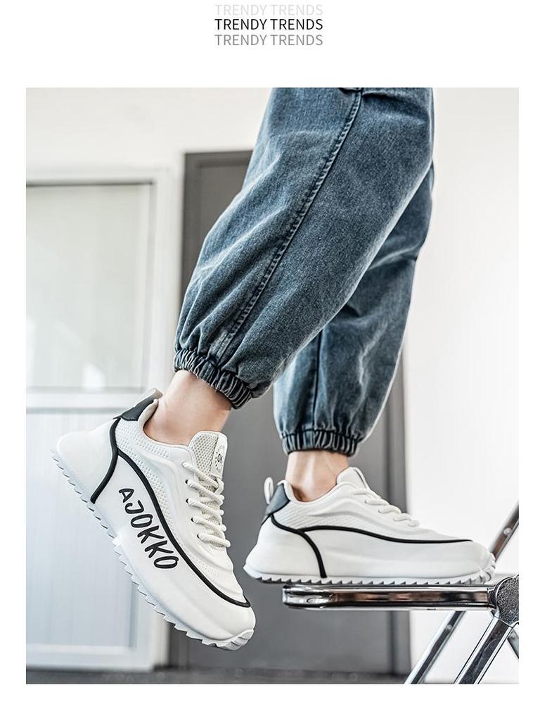 Европейские мужские кроссовки для зимнего повседневного бега 2024 года