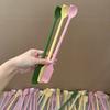 4Pcs Lengthened Silicone Spatula Set Heat Resistant Butter Spreader Jam Scraper  Cake Cream