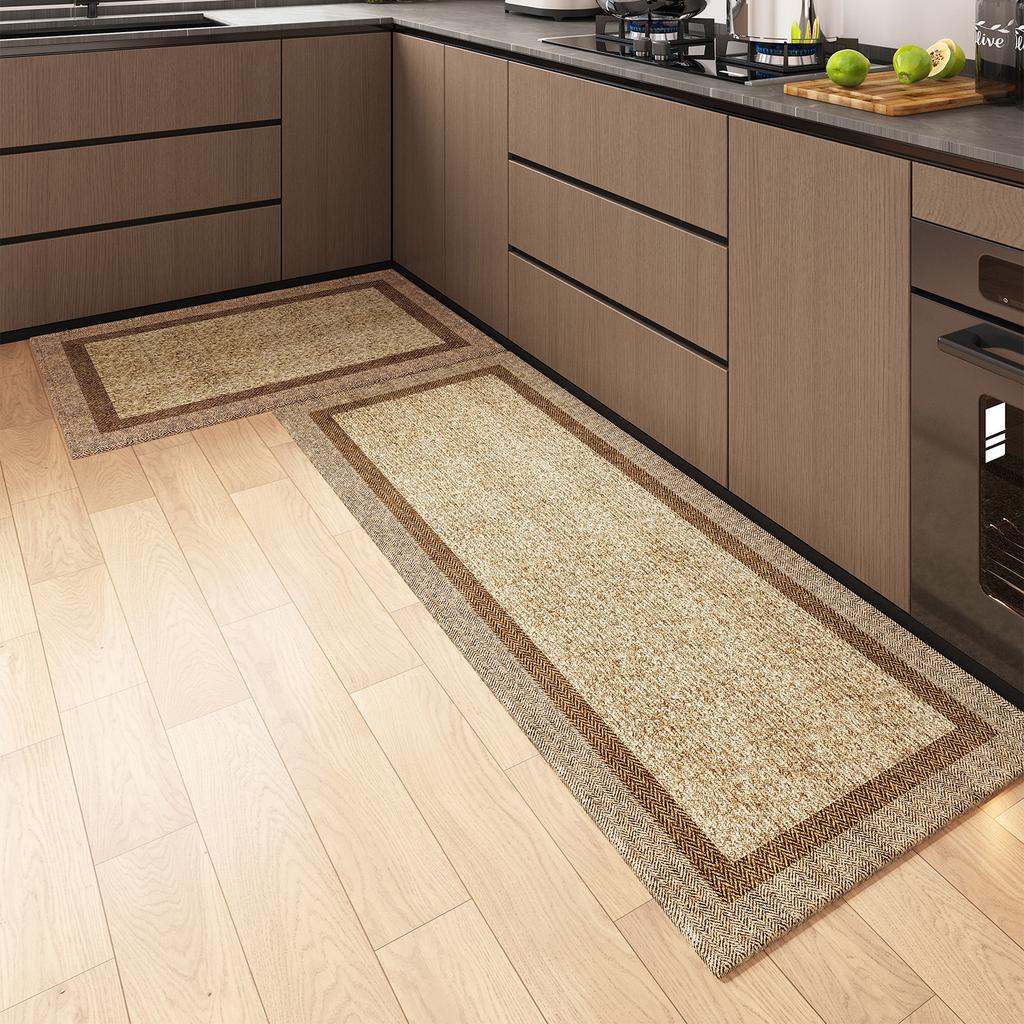 Кухонный коврик Длинный ковер Нескользящий ковер Украшение дома Противоскользящие коврики для ног Износостойкий Alfombra Cocina