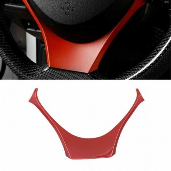 Красная декоративная накладка на внутреннее рулевое колесо для Toyota C-HR CHR 2016-2022