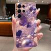 Bag Clear Case For New Hot Samsung Galaxy S26 Ultra S26 edge S 26 Plus Cover Luxury Pretty Butterfly Flower Soft TPU Phone Cases