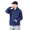 Hoodie Long Sleeve Cotton USA Embroidery One Point Logo Hooded Half Zip Sweatshirt Casual Navy L [Champion] 100% Men's C3-Y103