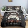 Gamepad Duvet Cover Set With Pillowcase Twin Queen King Full Size For Kids Boys Girls Teen Polyester Bedding Set Comforter Cover