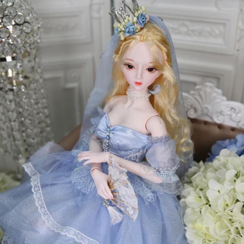 Специальная цена Кукла DBS 1/3 BJD Механическое шарнирное тело С макияжем Включая волосы глаза одежду Рост 62 см Мечта девочки фея