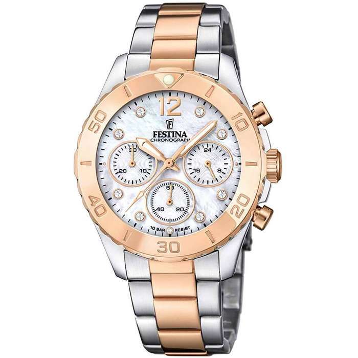Montre - Festina - F20605/1 - 39mm - Acier Inoxydable - Chronographe - Chic