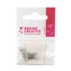 Clasps - Graine Creative - 26841 - Silver - 4 Pieces - Mixed
