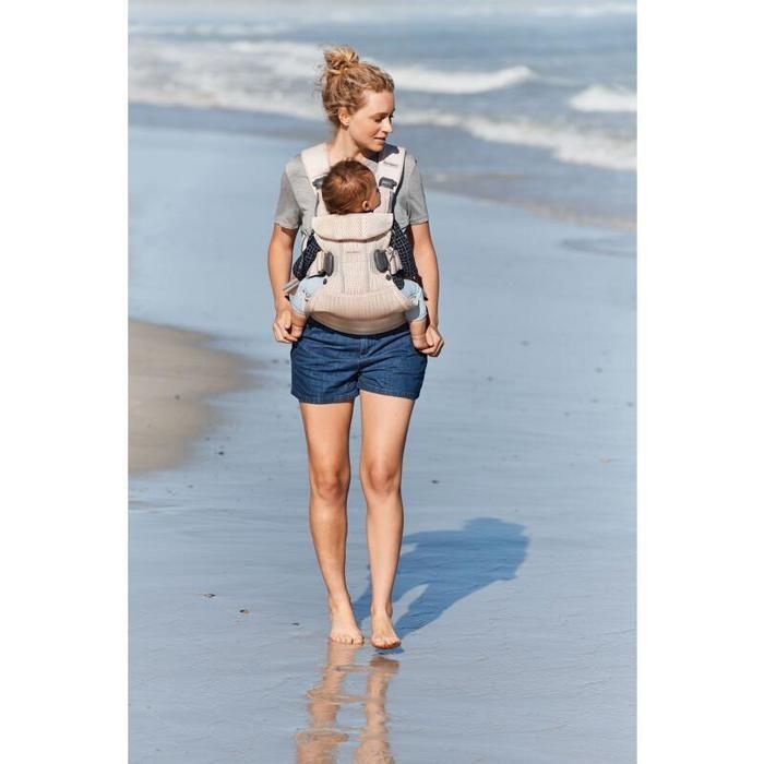 Рюкзак-кенгуру One Air - BABYBJORN - Жемчужно-розовый - Эргономичный - 3 положения для переноски